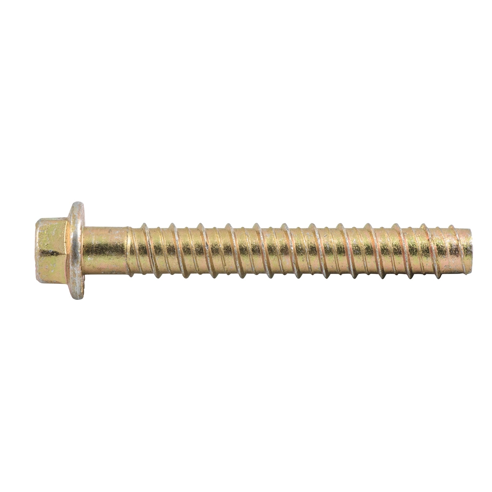 Ramset AnkaScrew 12 x 100mm Zinc-Plated Masonry Anchor - Flanged Hex Screw-In - 10 Pack