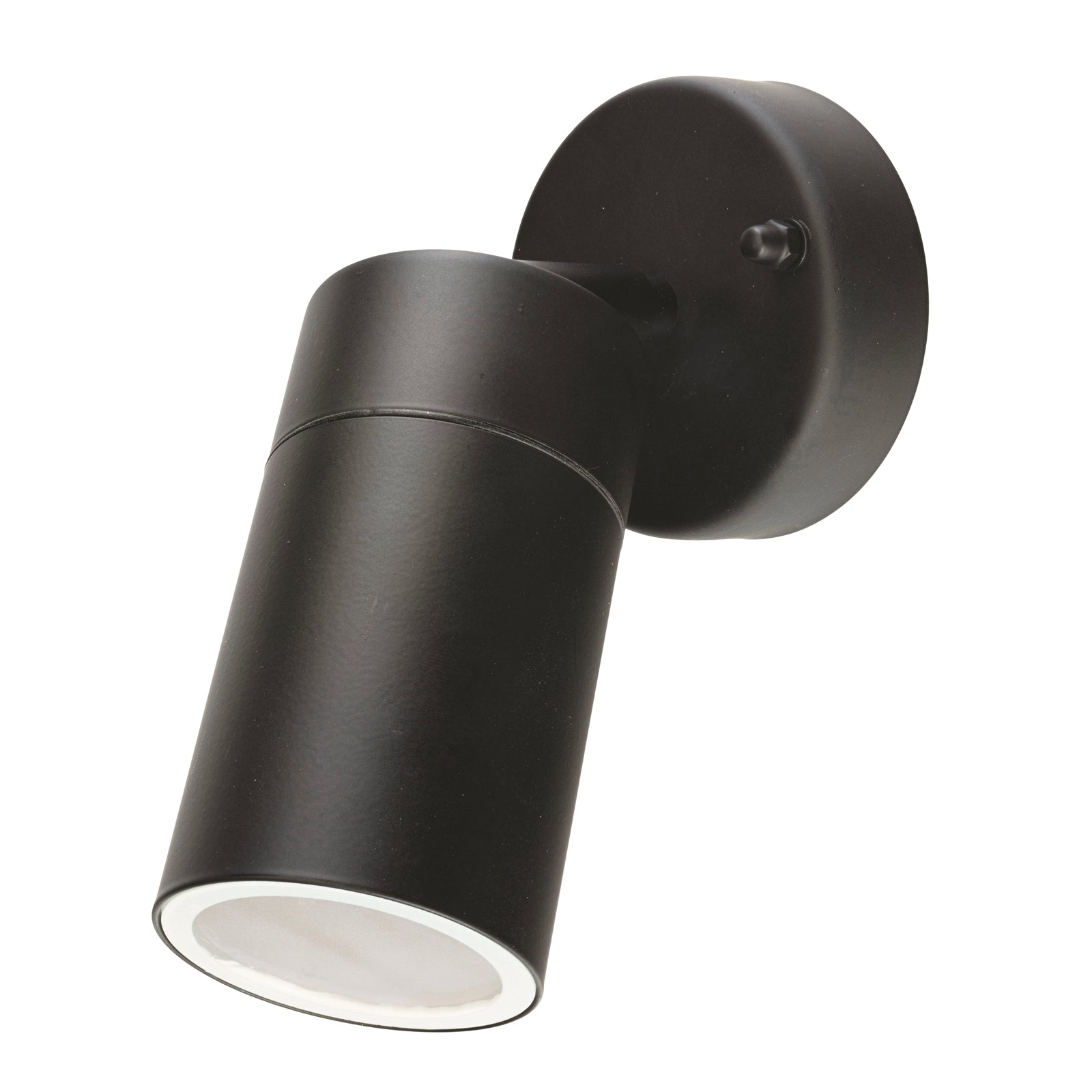 Brilliant Lighting Coolum 9W Black Outdoor Wall Light GU10 240V Hardwired 19835/06