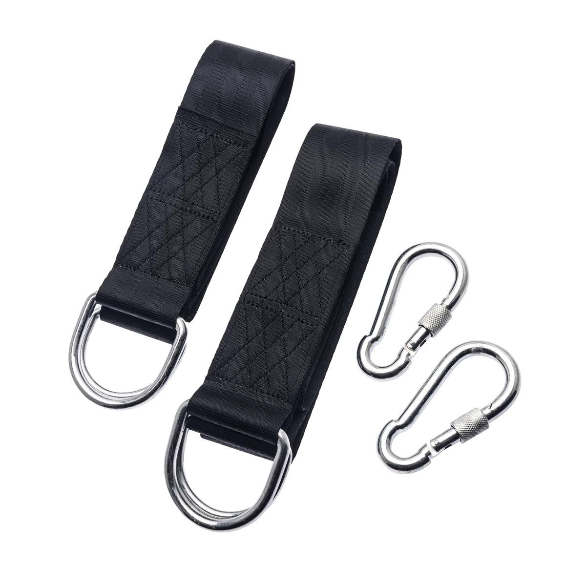 Zenith Hammock Straps - 1.5m - Polyester - 180kg Limit - 2 Pack - SuperSaverAU - view 1