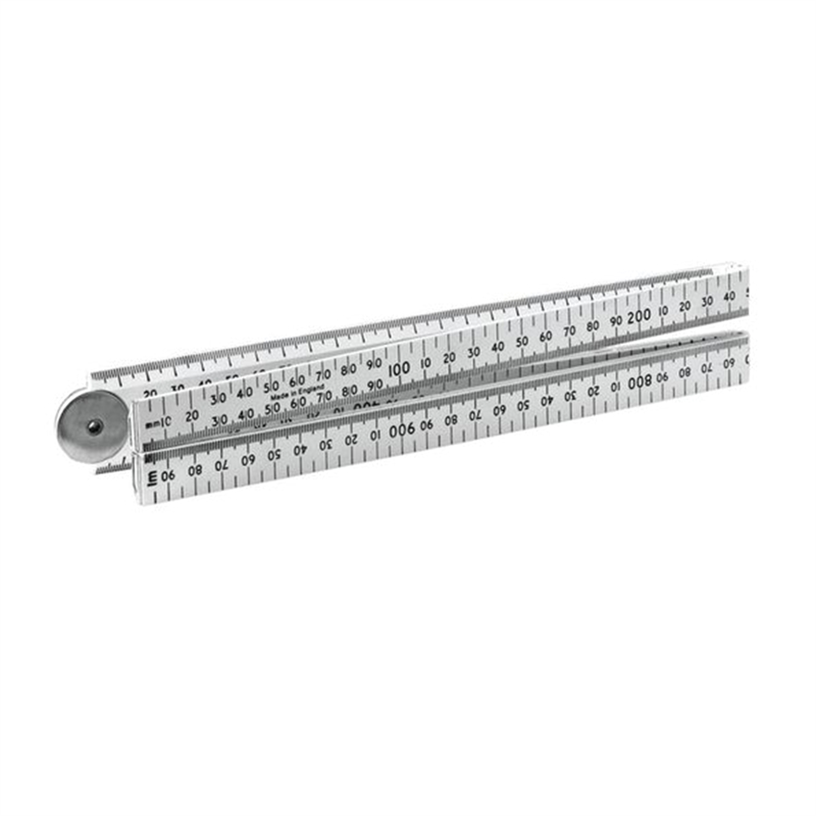 Stanley 1m Longlife Folding Ruler in Tough Engineering Plastic, White
