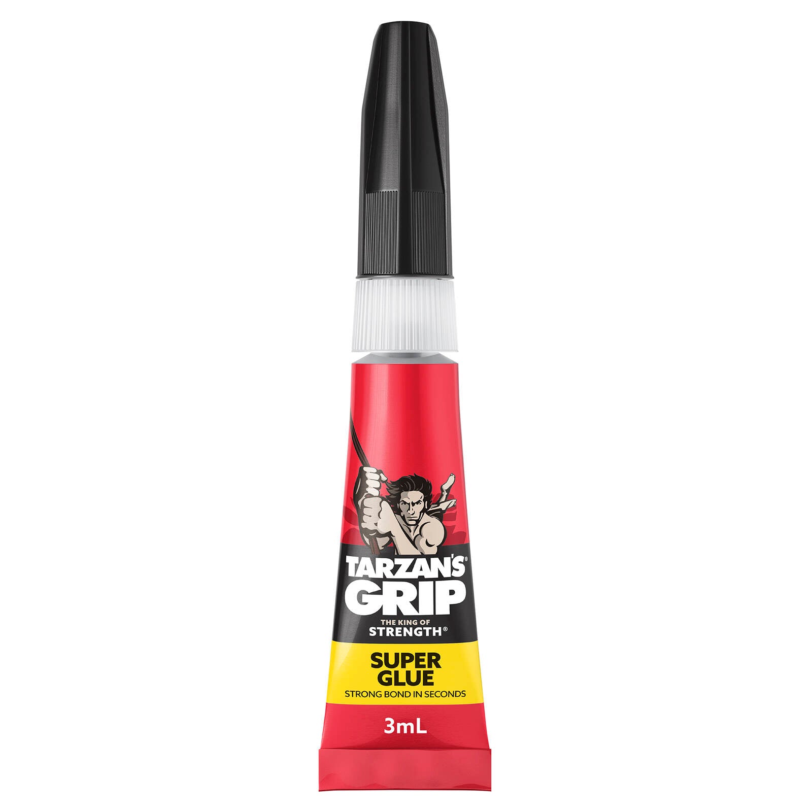 Selleys Tarzan's Grip Super Glue 3mL Clear Multi-Purpose Adhesive