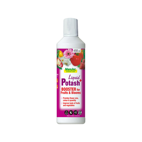 Manutec 450ml Liquid Potash Plus Garden Fertiliser
