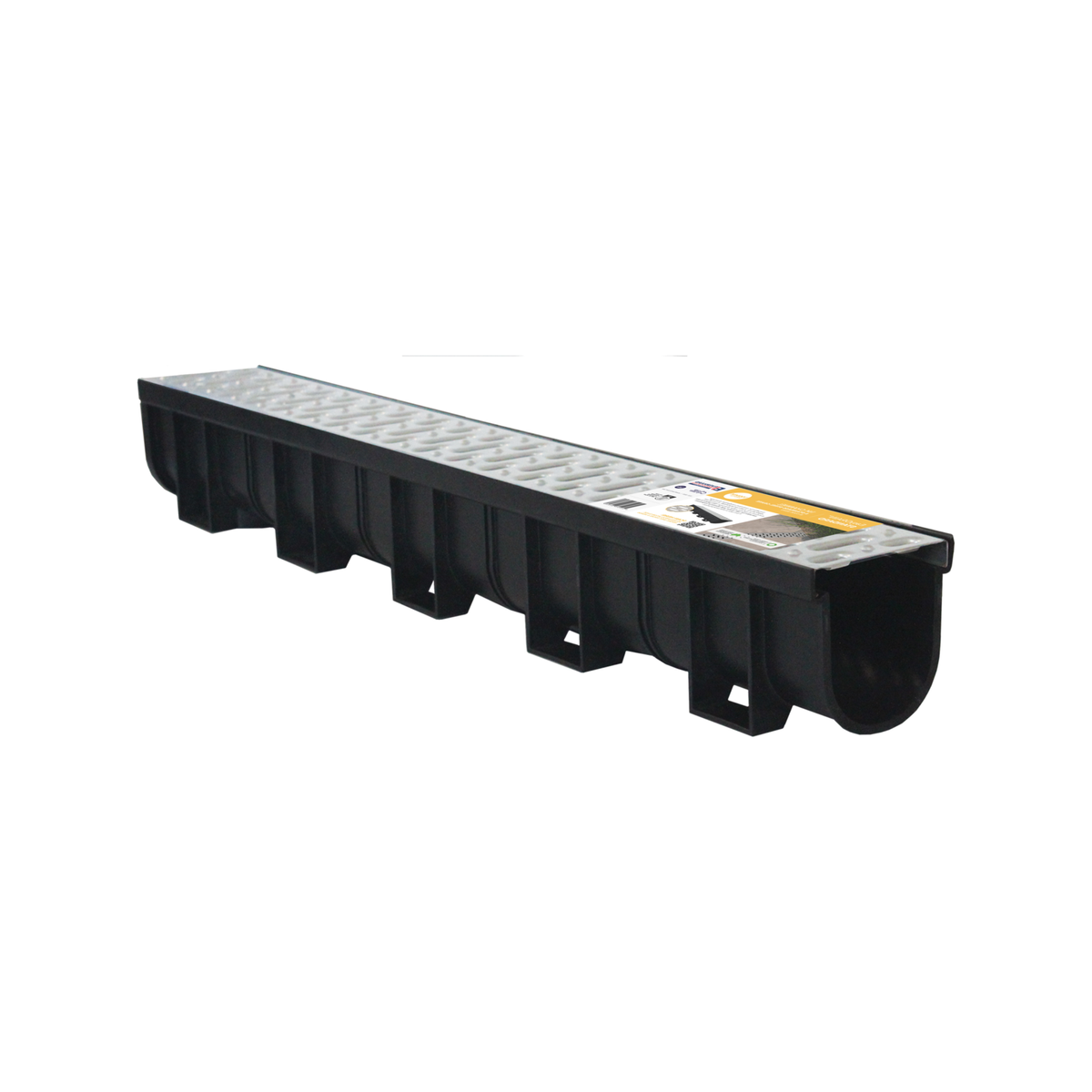Everhard 1m Easydrain Stainless Steel Grate - 100mm Channel - Durable - SuperSaverAU - view 1