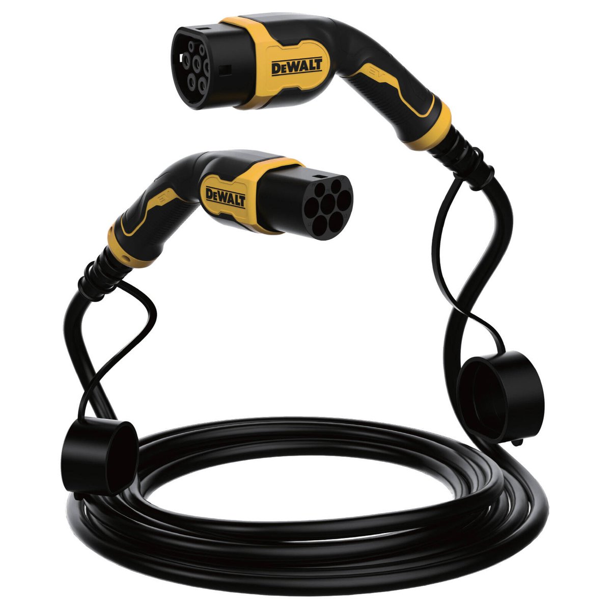 DeWALT 22kW 32A Type 2 Three Phase EV Charging Cable, 5m EV200D-32C3P