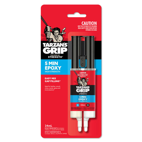 Tarzan S Grip Epoxy - 24ml - Multi-Surface - Fast Setting - SuperSaverAU - view 1