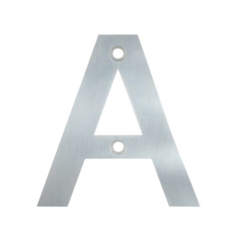 Sandleford Stainless Steel Self Adhesive House Letter A 60mm