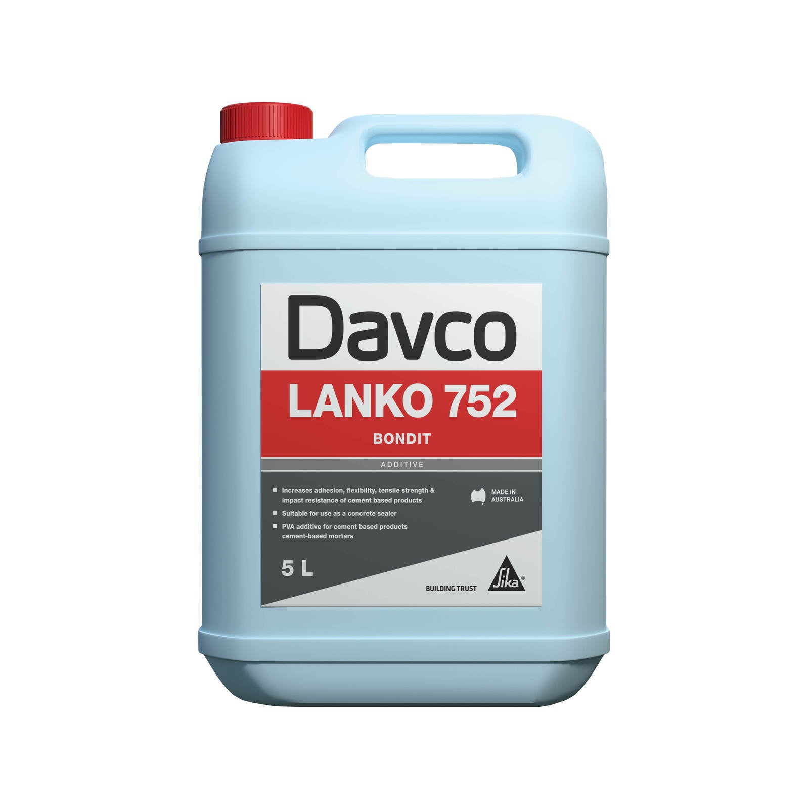 Davco Lanko 752 Bondit PVA Additive 5L White Bonding Agent
