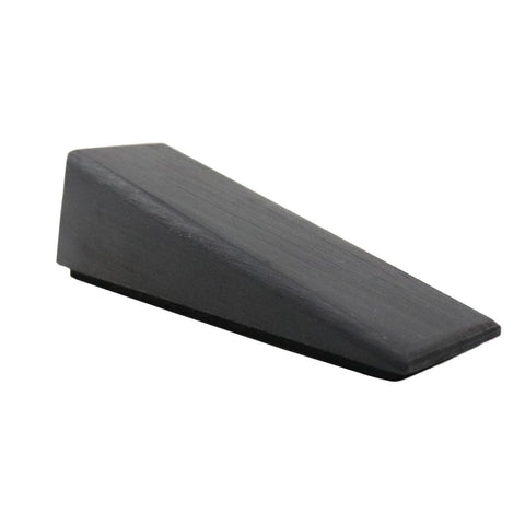 Adoored Black Timber Wedge Door Stop