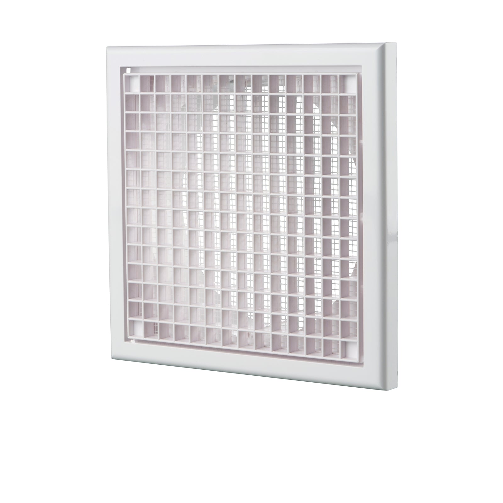 Blauberg 125mm White Square Eggcrate Grille BLABGR125WHE