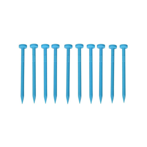 Polytuf Ground Mat Peg 10 Pack - 180mm Heavy-Duty Polycarbonate - Durable Stability - SuperSaverAU - view 1