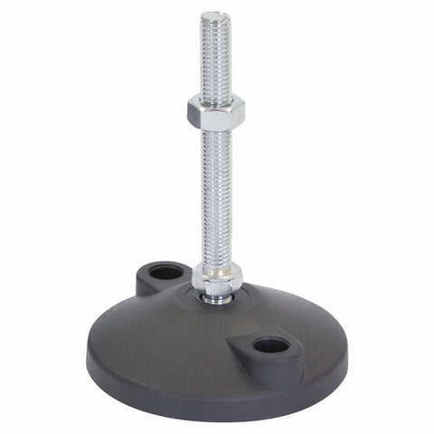 Richmond 100mm x M12 Zinc Plated Bolt Down Levelling Foot