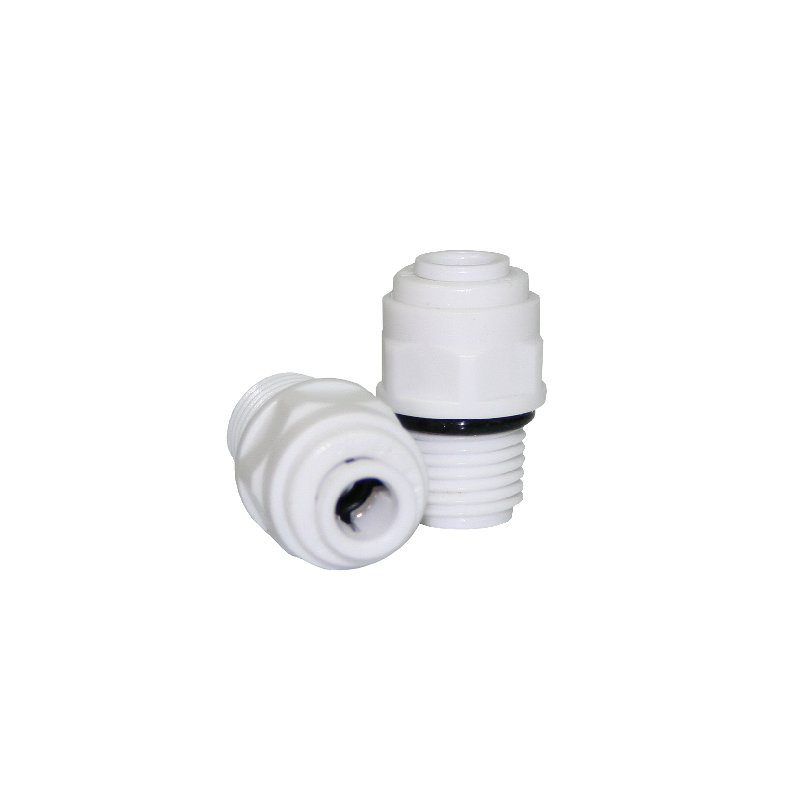 Stefani 1/4in Quick Connect Water Filtration Housing Connectors Twin Pack