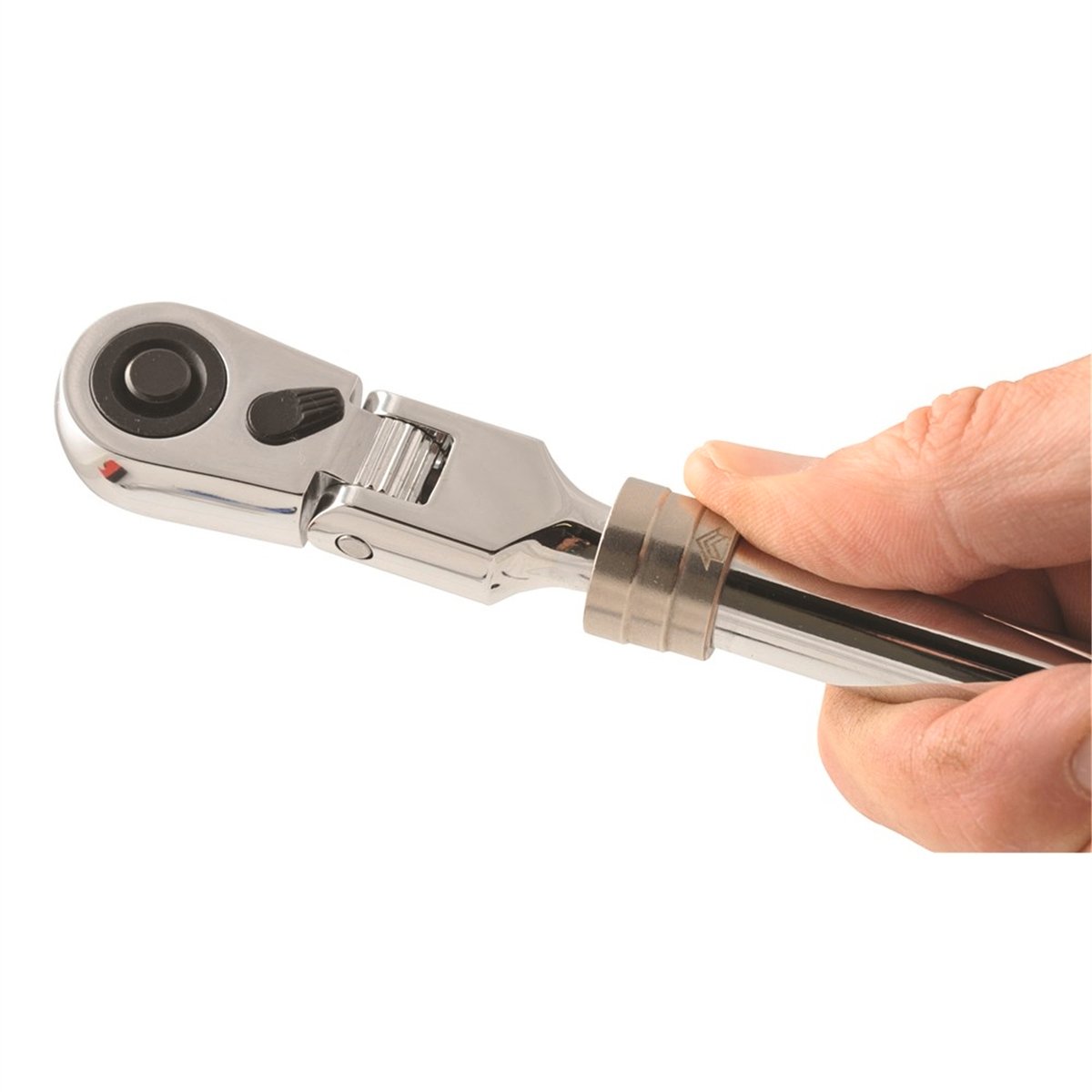 Kincrome 255-375mm 3/8" Drive Telescopic Flex Head Ratchet, Chrome Vanadium
