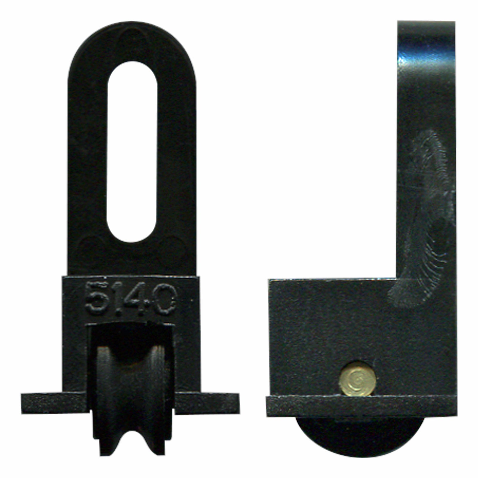 Rolltrak Adjustable Plastic Carriage & Acetal Roller, Sliding Window, 2 Pack