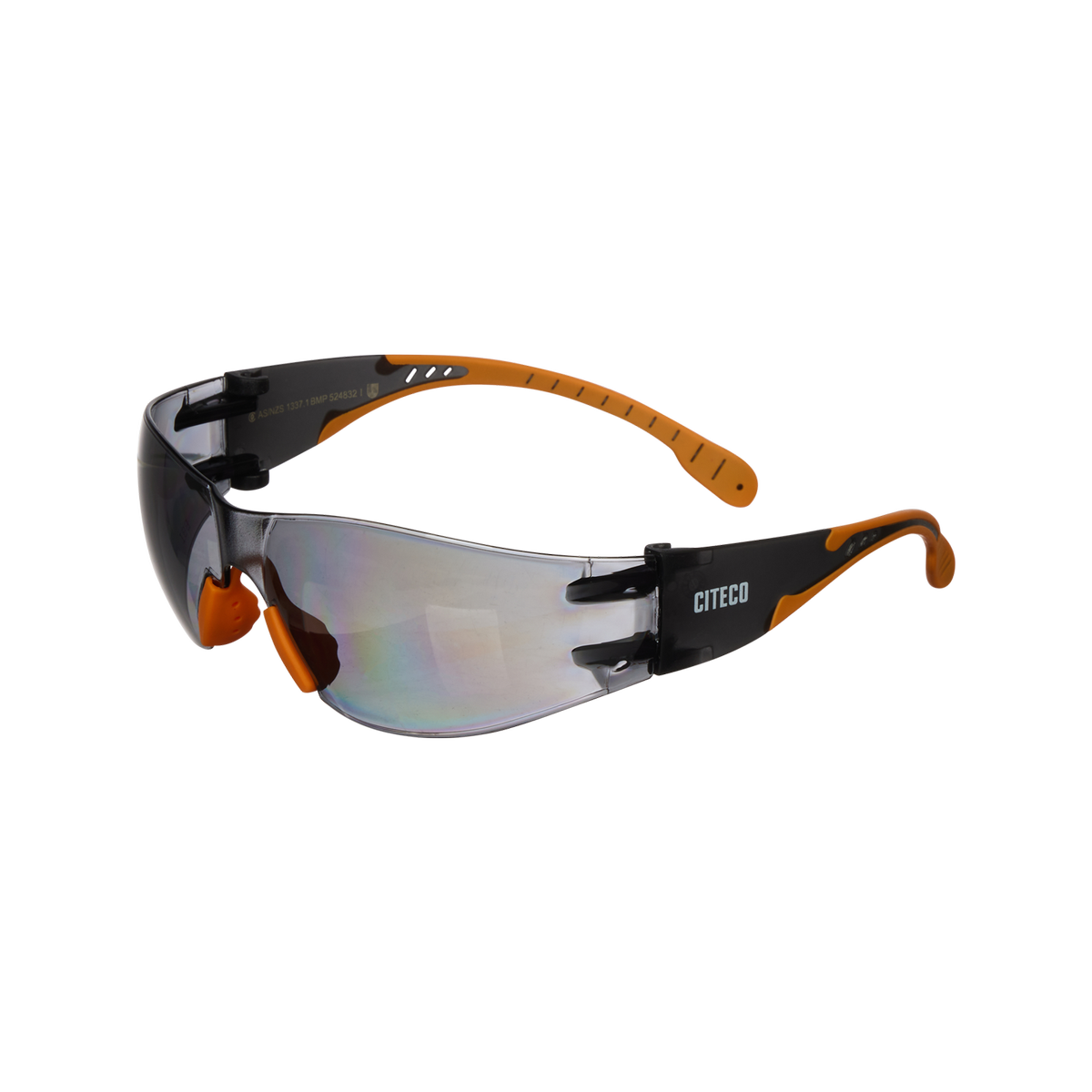 Citeco Tinted Safety Glasses - Anti Fog Anti Scratch - 70mm x 40mm - Eye Protection - SuperSaverAU - view 1