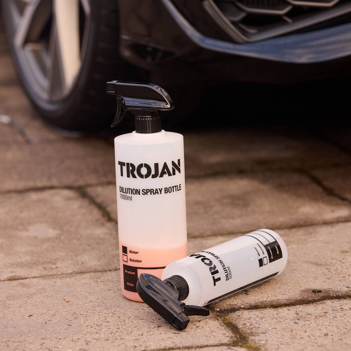 Trojan 1L Dilution Spray Bottle - Chemical-Resistant - 1000ml - Versatile Spray Functions - SuperSaverAU - view 5