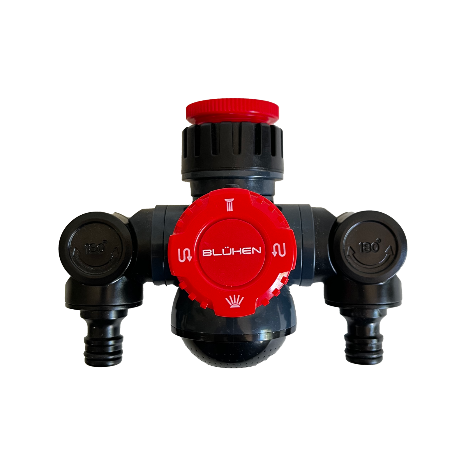 Bluhen 4 In 1 Mounted Tap Watering Hub Adaptor Outdoor