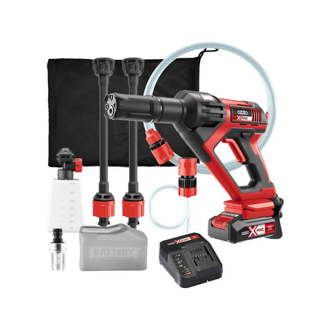 Ozito PXC 18V 2.5Ah 348PSI Cordless Portable Pressure Washer Kit PXPWK-2524