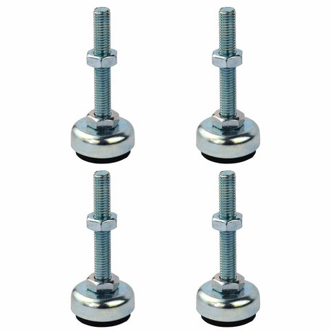 Richmond Levelling Feet - 50mm x M8 - Zinc Plated - Adjustable 4 Pack - SuperSaverAU - view 1