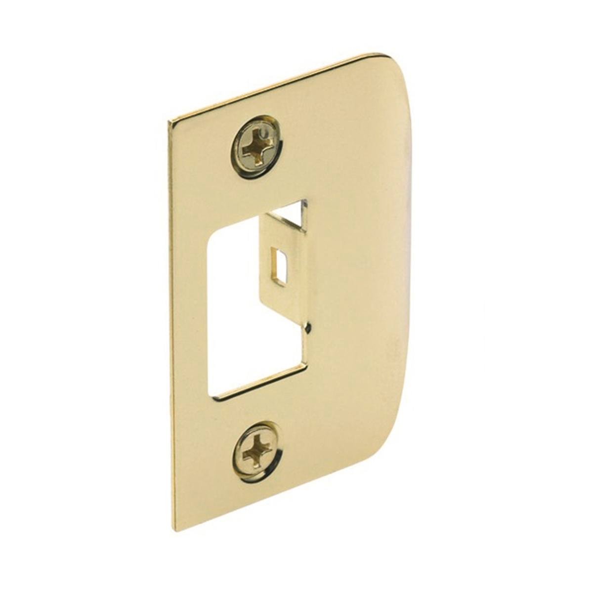 Gainsborough D Strike Plate, Polished Brass, Suits 480 Series Latch