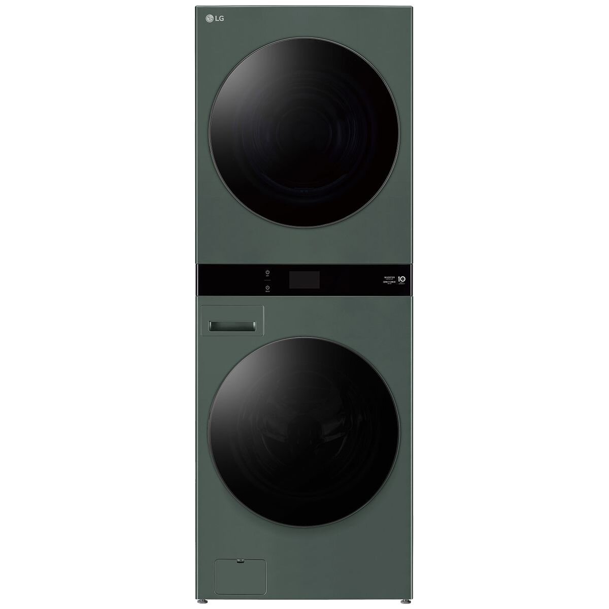 LG WashTower 19/10kg All-In-One Stacked Washer Dryer - Forest Green - TurboClean360 - WWT-1910FGX