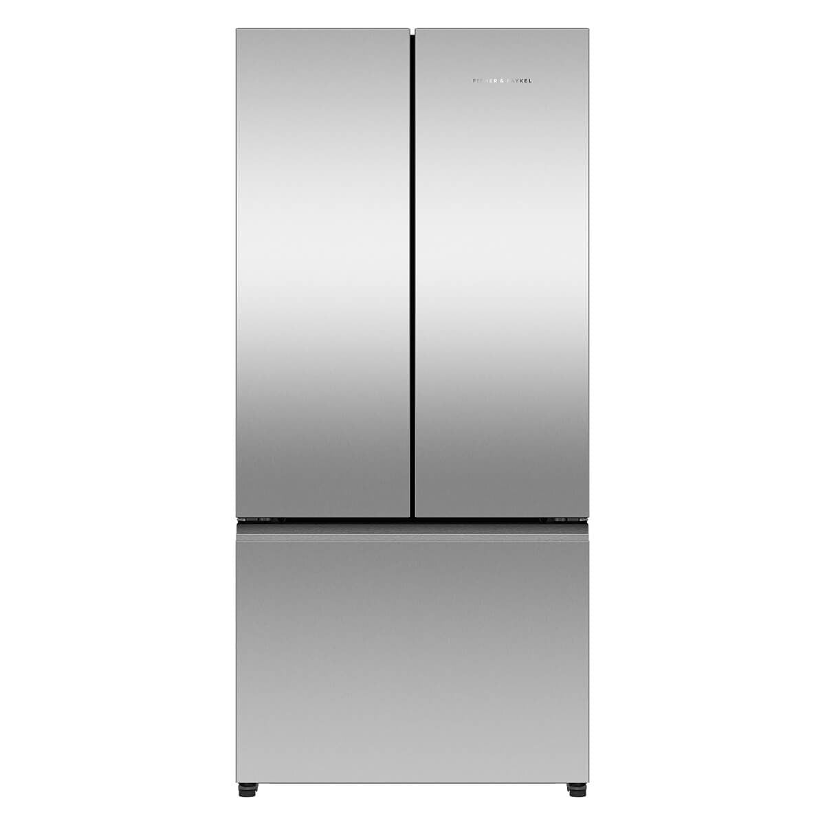 Fisher & Paykel 511L French Door Fridge - Stainless Steel, 5 Star Energy, Spill-Safe Glass Shelves - RF505ANX1