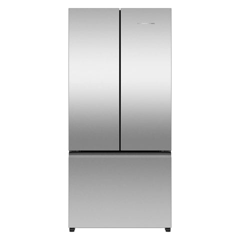 Fisher & Paykel 511L French Door Fridge - Stainless Steel, 5 Star Energy, Spill-Safe Glass Shelves - RF505ANX1