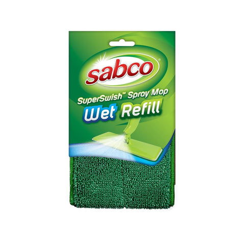 Sabco Superswish Spray Mop Refill - Microfibre Pad - Easy Clean - SuperSaverAU - view 1