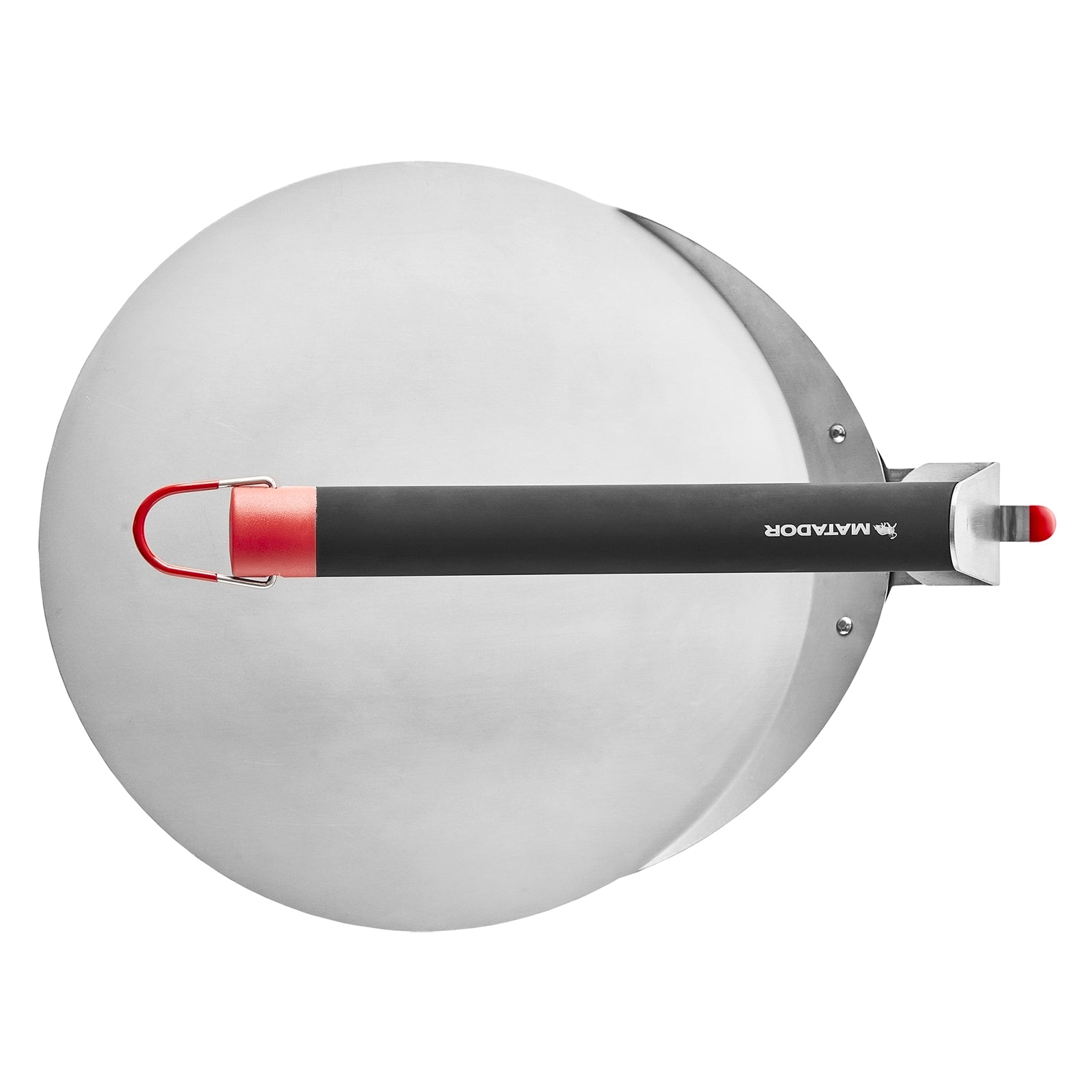 Matador Foldable Pizza Spatula - Stainless Steel with Soft-Grip Folding Handle