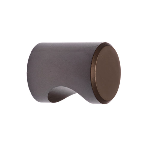 Lane 20mm Gun Metal Zinc Finger Post Knob for Cabinets and Drawers