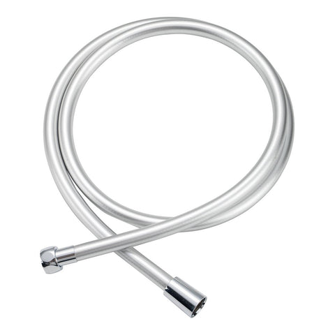 Mondella Shower Hose Connection - 1500mm - Grey PVC - Chrome Plated - Durable - SuperSaverAU - view 1