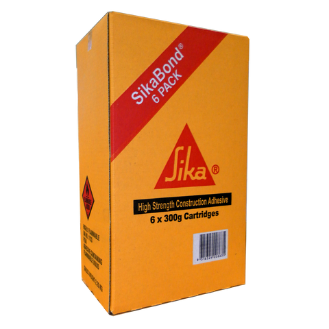 Sikabond-142 300g Instant Nails Construction Adhesive - 6 Pack