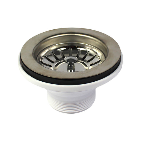 FIX-A-SINK Standard Stainless Steel Waste Sink Basket Silver