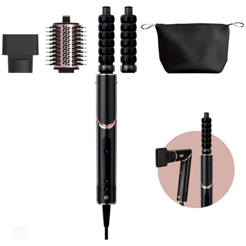Shark FlexStyle Air Styling and Hair Dryer System - Auto Wrap Curler, Oval Brush, Concentrator - HD421ANZ