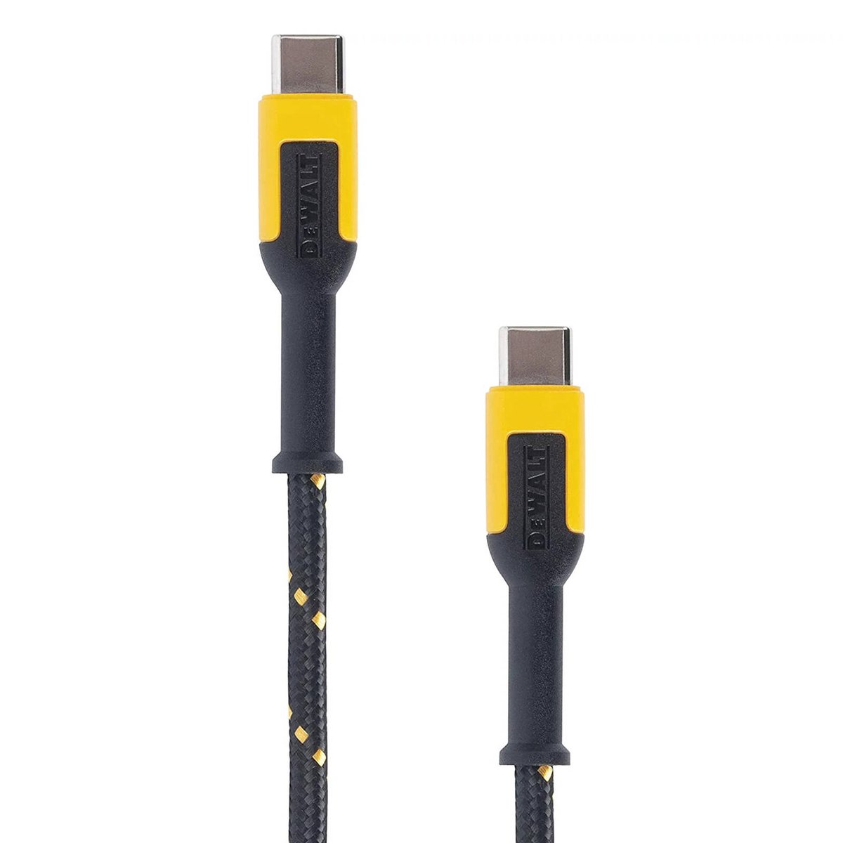 DeWALT USB-C to USB-C 1.8m Kevlar Reinforced Charging Cable