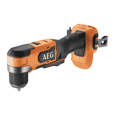 AEG 18V Brushless Sub Compact Right Angle Drill Skin Only A18SRADBL0