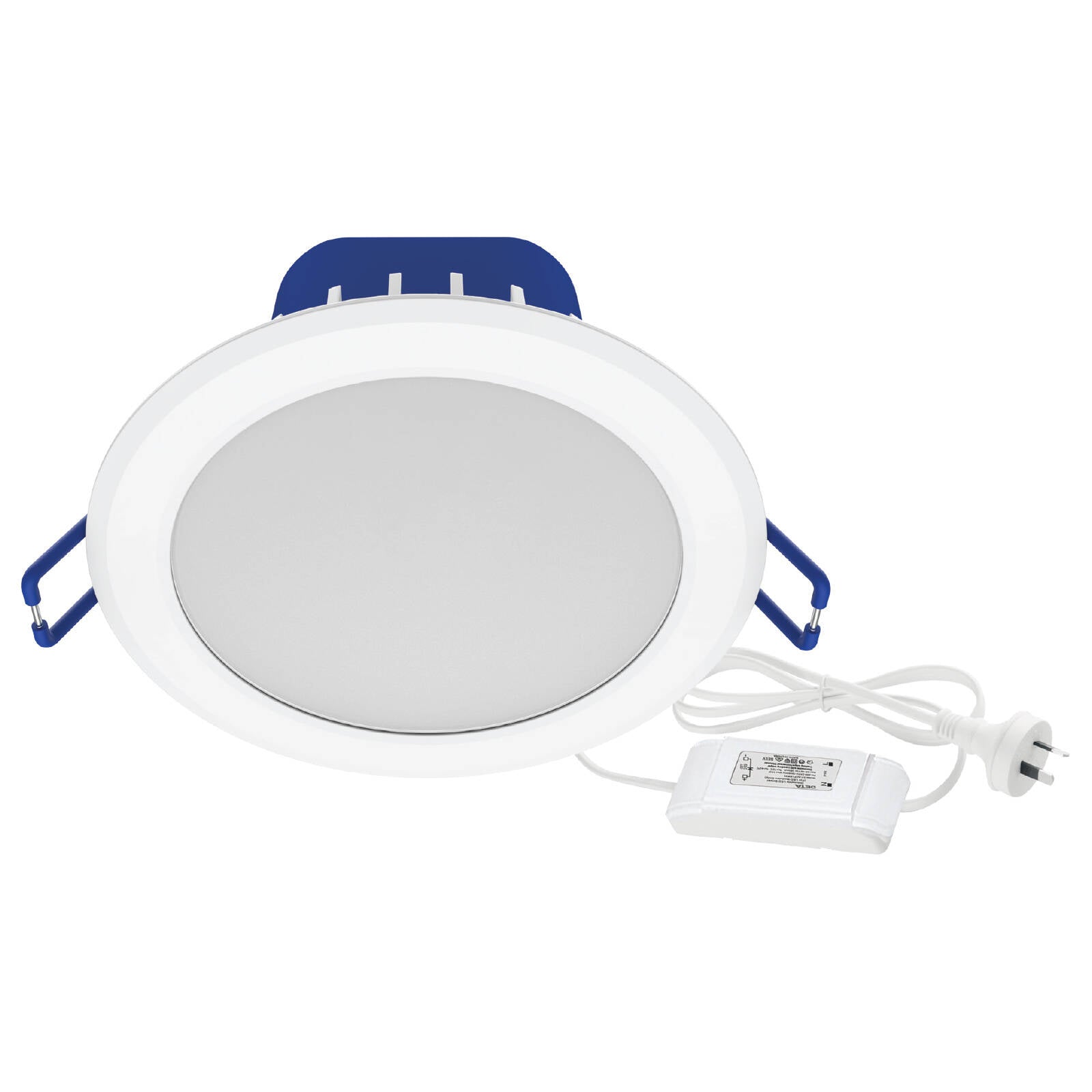 DETA 10W 950lm Grid Connect RGB+CCT Smart LED Downlight 240V White 4 Pack DET912P4HA
