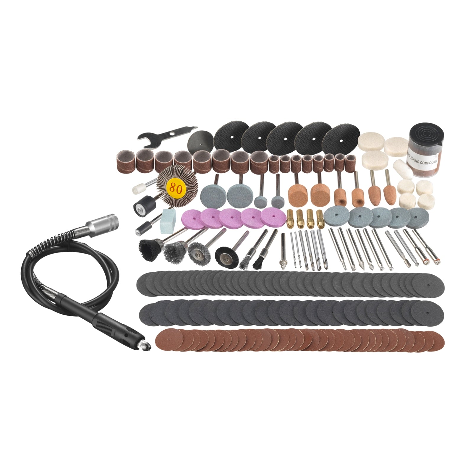 Ozito 170W Rotary Tool Kit 190 Accessories Variable Speed RTR-4100