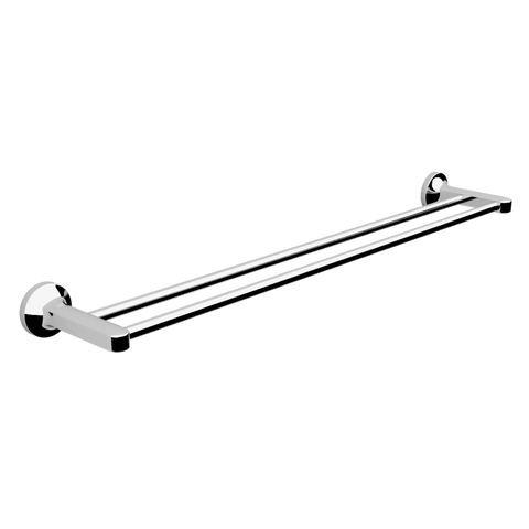 Caroma 600mm Sahara Double Towel Rail Chrome