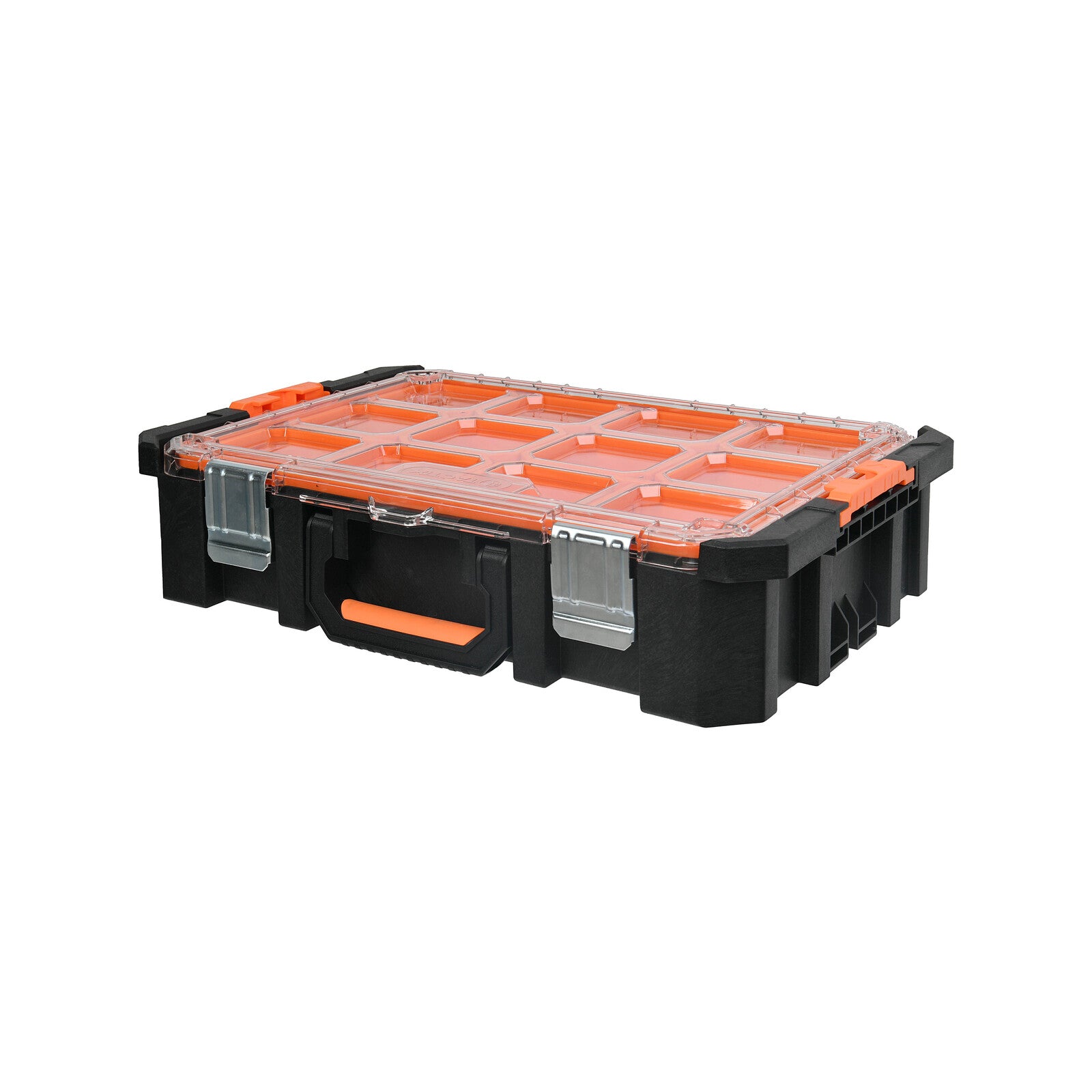 Tactix Heavy Duty Modular Tool Organiser Crate with Carry Handles