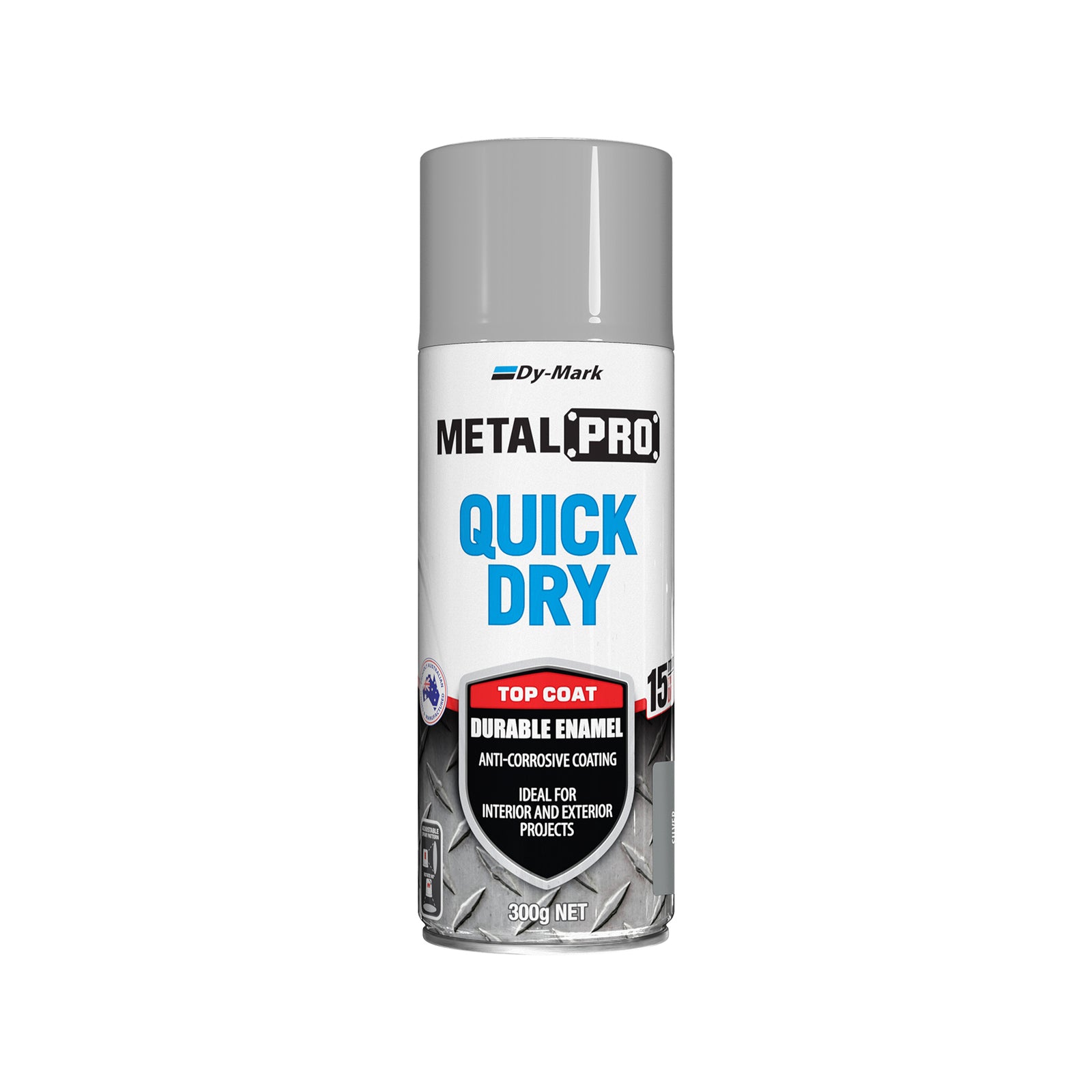 Dy-Mark MetalPro 300g Silver Quick Dry Aerosol Spray Paint