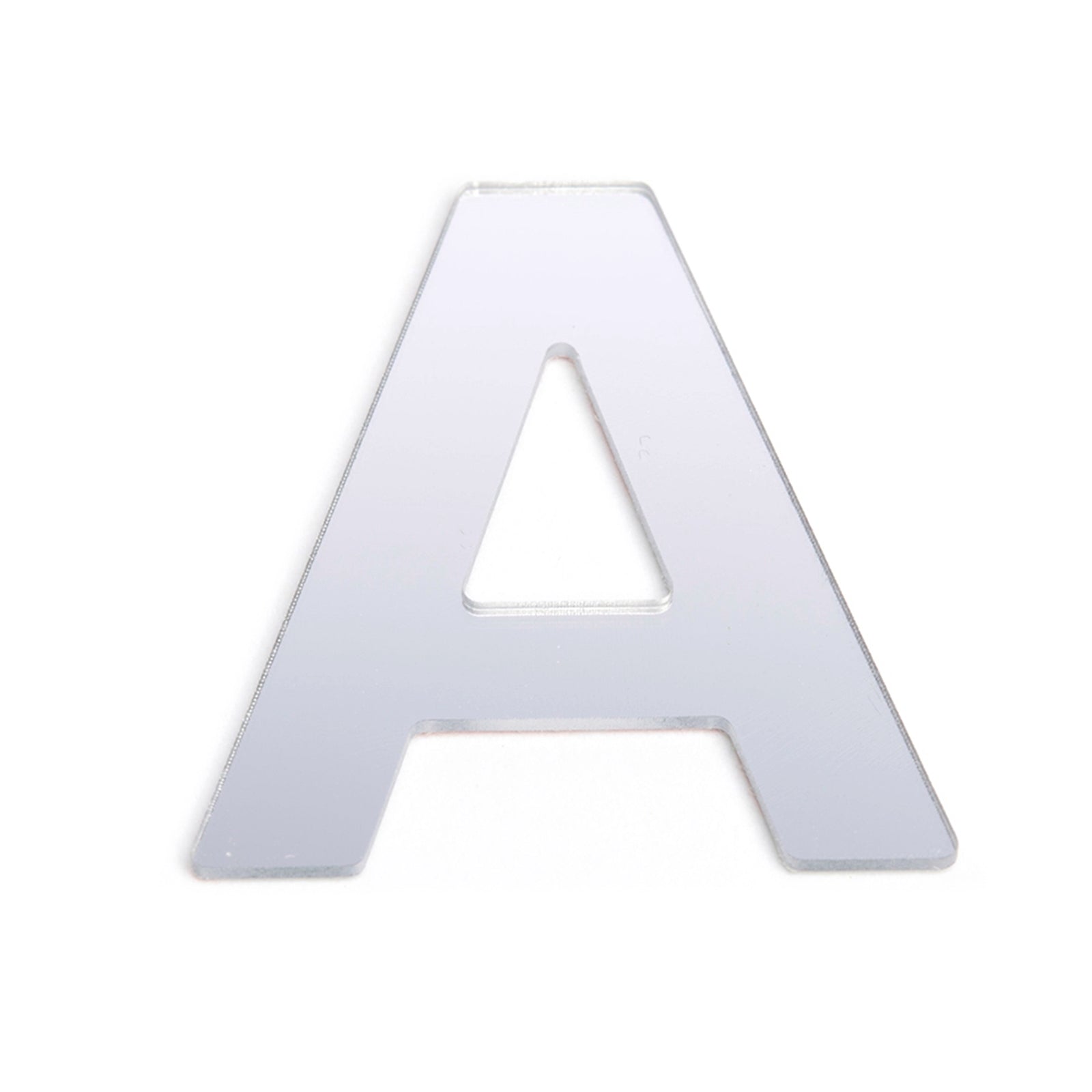 Sandleford 25mm Silver Self Adhesive House Letter A