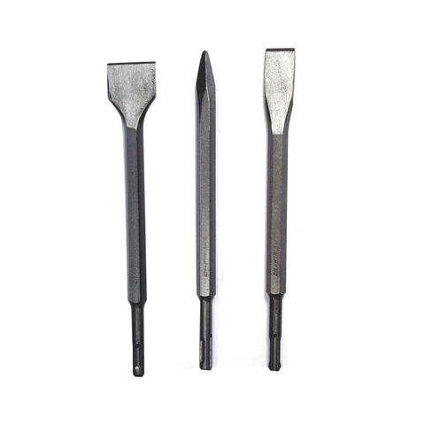 Craftright 3 Piece SDS Chisel Bit Set - Chrome Vanadium Steel - Durable - SuperSaverAU - view 1