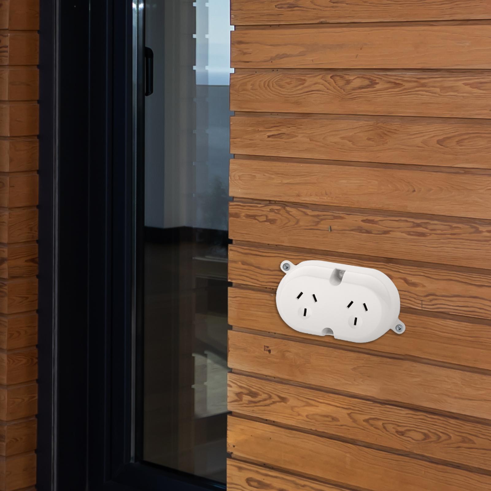 DETA 10A Double Outlet Plug Base 250V 6232B
