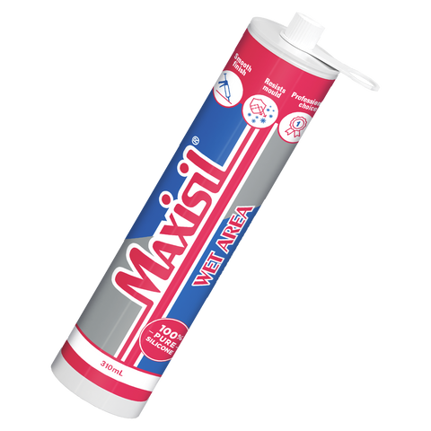 Maxisil A20 Travertine 310ml Acetic Cure Tile Silicone, Stain & Mould Resistant