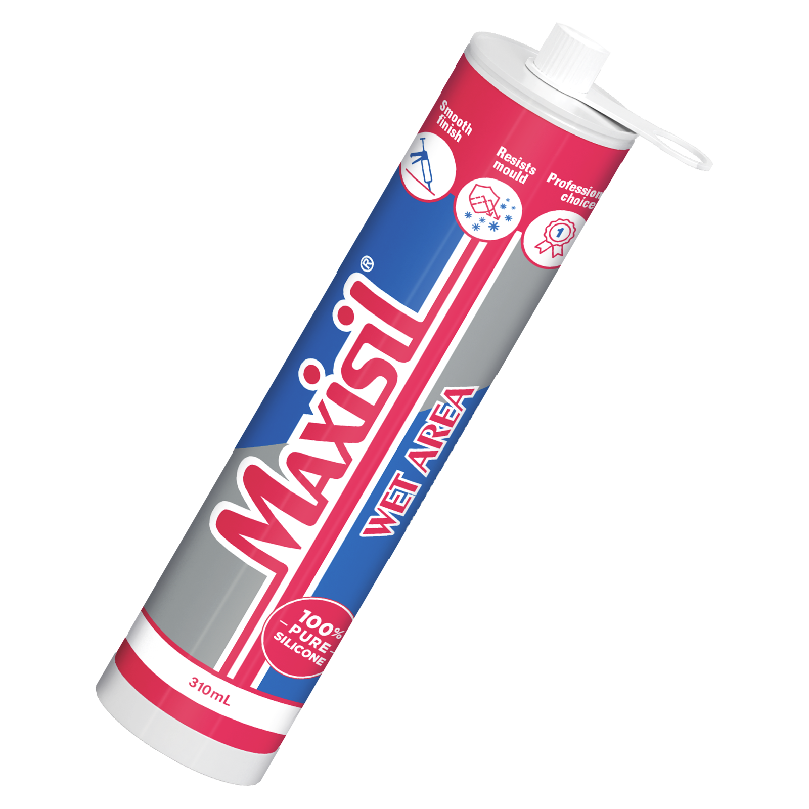 Maxisil A20 Travertine 310ml Acetic Cure Tile Silicone, Stain & Mould Resistant