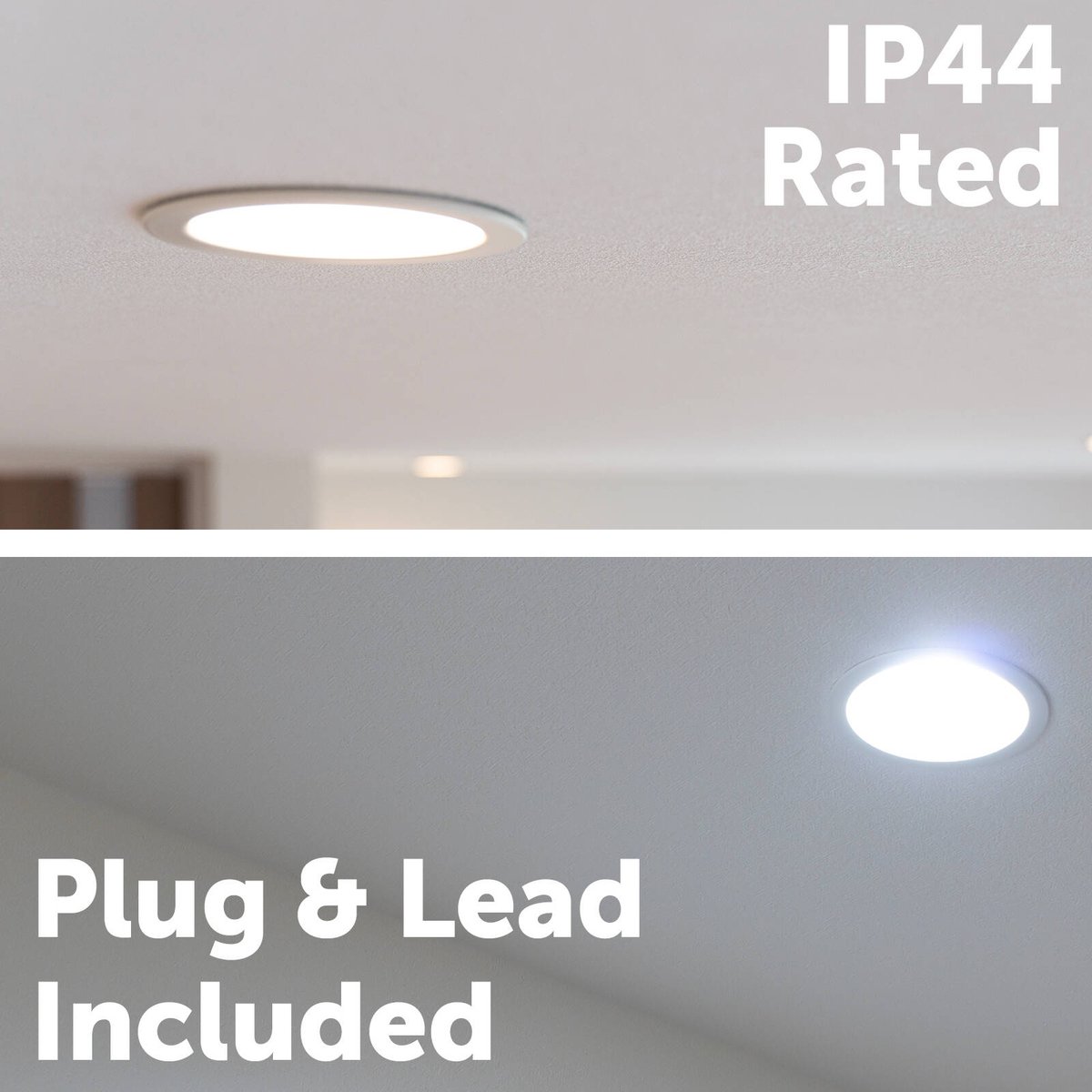 Arlec 9W Smart LED Downlight - 720lm - RGB & CCT - 92mm Cutout - Indoor Use - SuperSaverAU - view 2