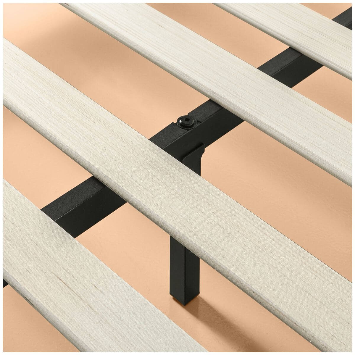 Zinus Double 35cm Ironline Bed Base - Black Steel Frame, 2019 Good Design Award - AU-IRPF-14D