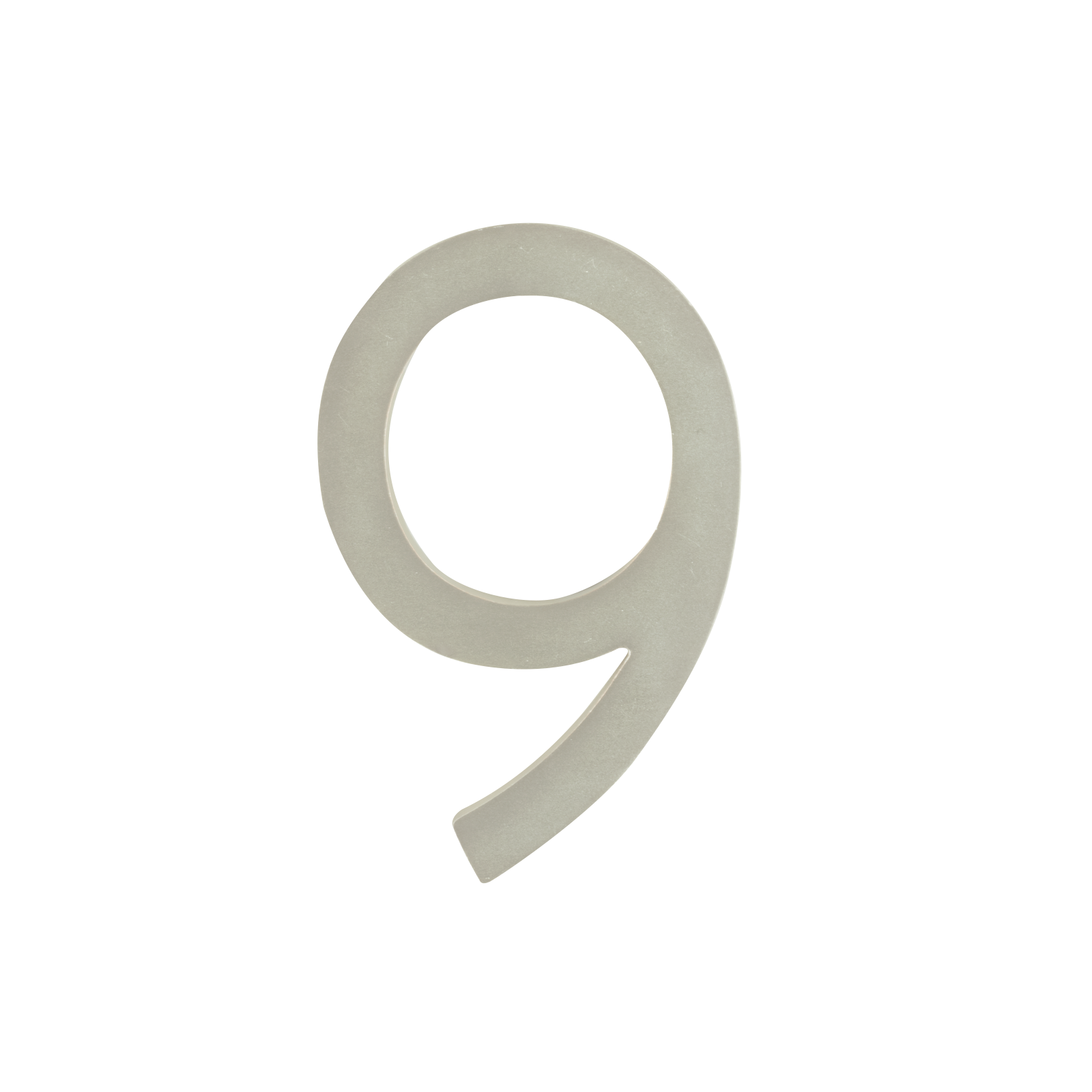 Sandleford Lorne Numeral 9 100mm Stainless Steel House Number