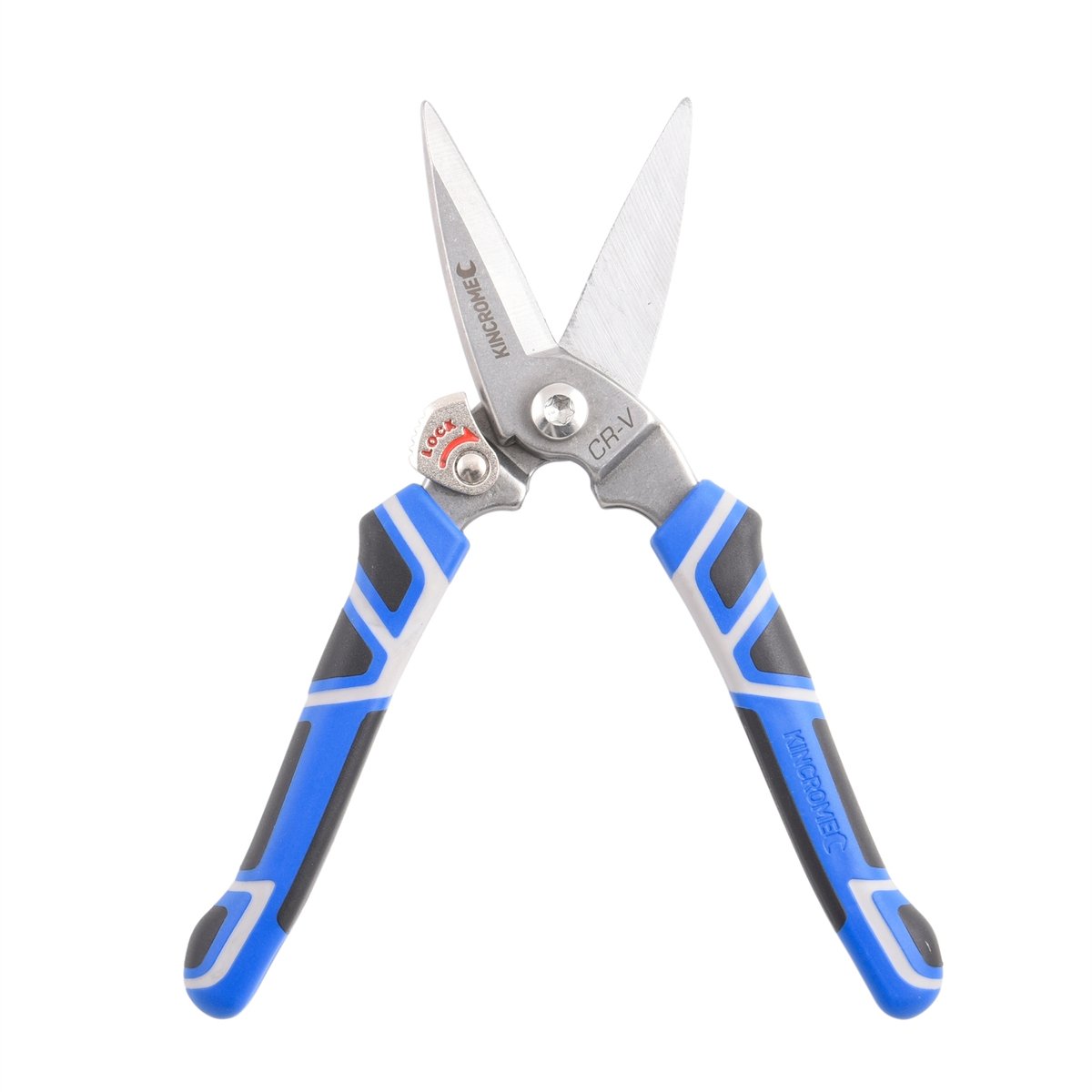 Kincrome Multi-Purpose Industrial Scissors - 200mm - Chrome Vanadium Steel - Soft Grip - SuperSaverAU - view 2